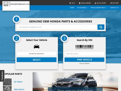 Honda Parts Sales