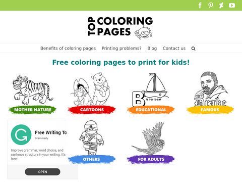Topcoloringpages