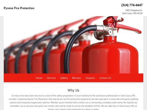 Pyrene Fire Protection