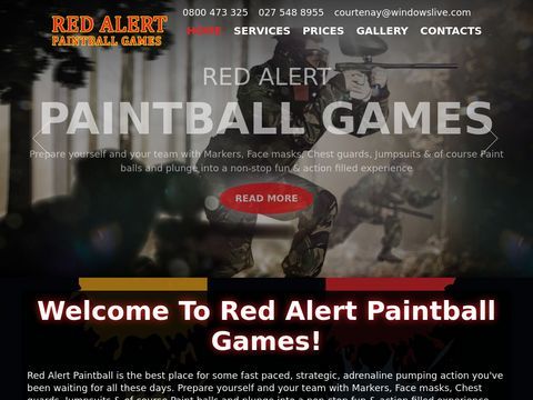 Red Alert | Cheap, Best Paintball Games | Auckland, New Zealand