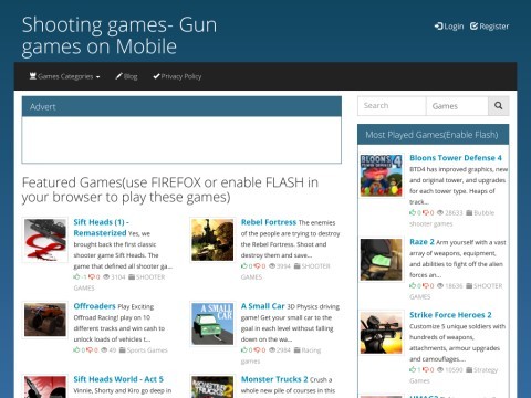 Shooting games- Gun games on Mobile