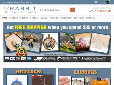 Rabbit Jewelry Gifts