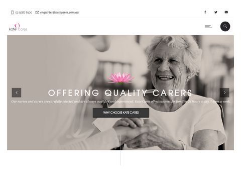 Home: aged care services Australia | convalescent care | home care NSW – Kate Cares