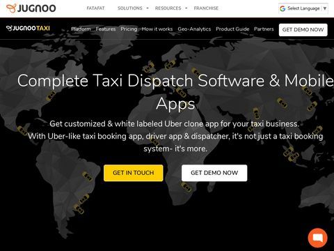 Taxi Dispatch Software - Uber Clone Apps - JugnooTaxi