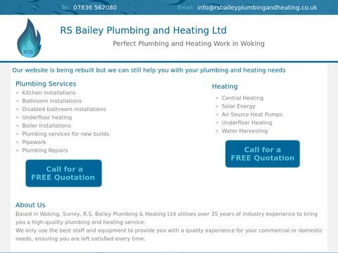 R S Bailey Plumbing & Heating Ltd