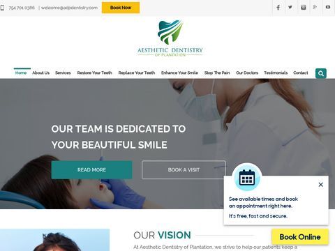 Affordable Dentist Services in Plantation, FL | Aesthetic Dentistry of Plantation